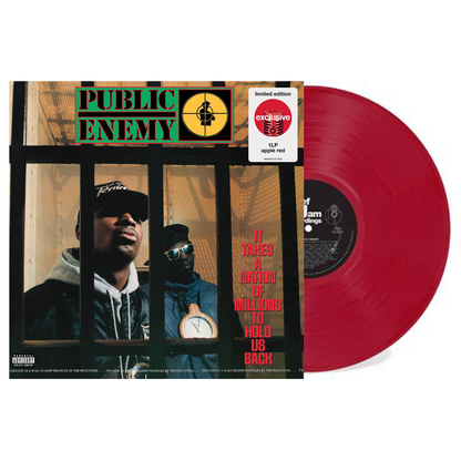 Public Enemy | It Takes A Nation Of Millions To Hold Us Back (Limited Edition, Apple Red Colored Vinyl) - Vinyl