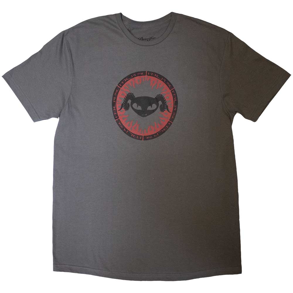Puscifer | Flame Logo - T-Shirt Grey