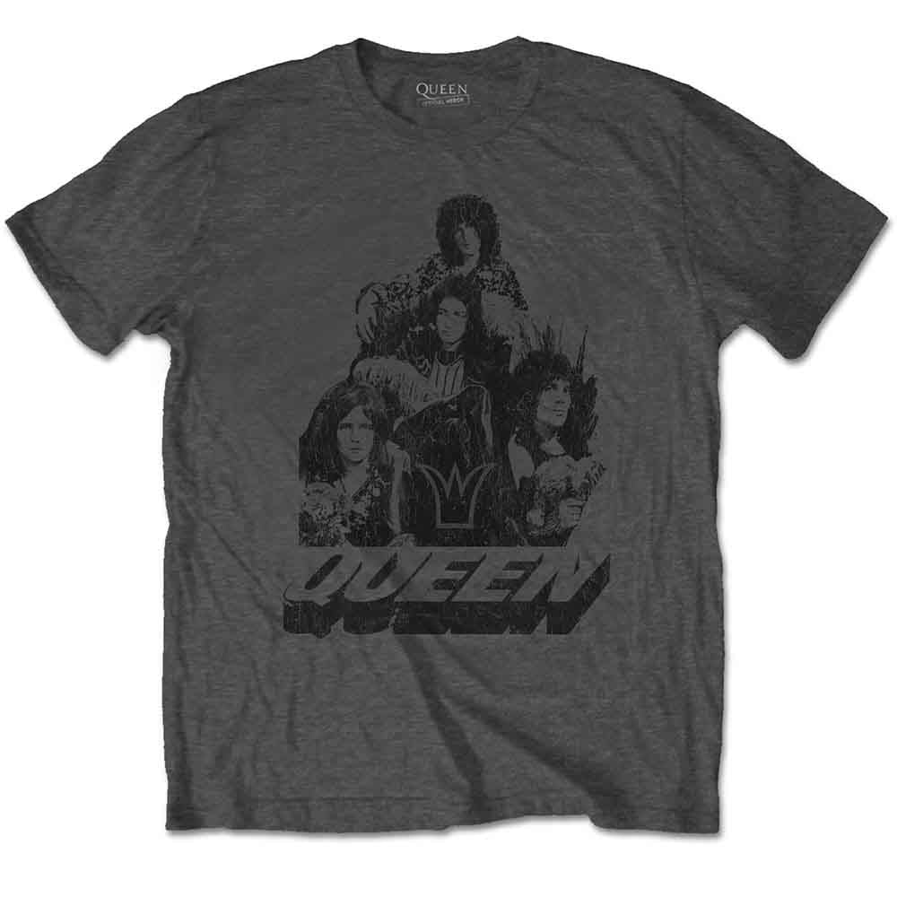 Queen | 70s Photo - T-Shirt Grey
