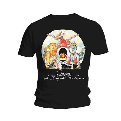 Queen | A Day At The Races - T-Shirt Black