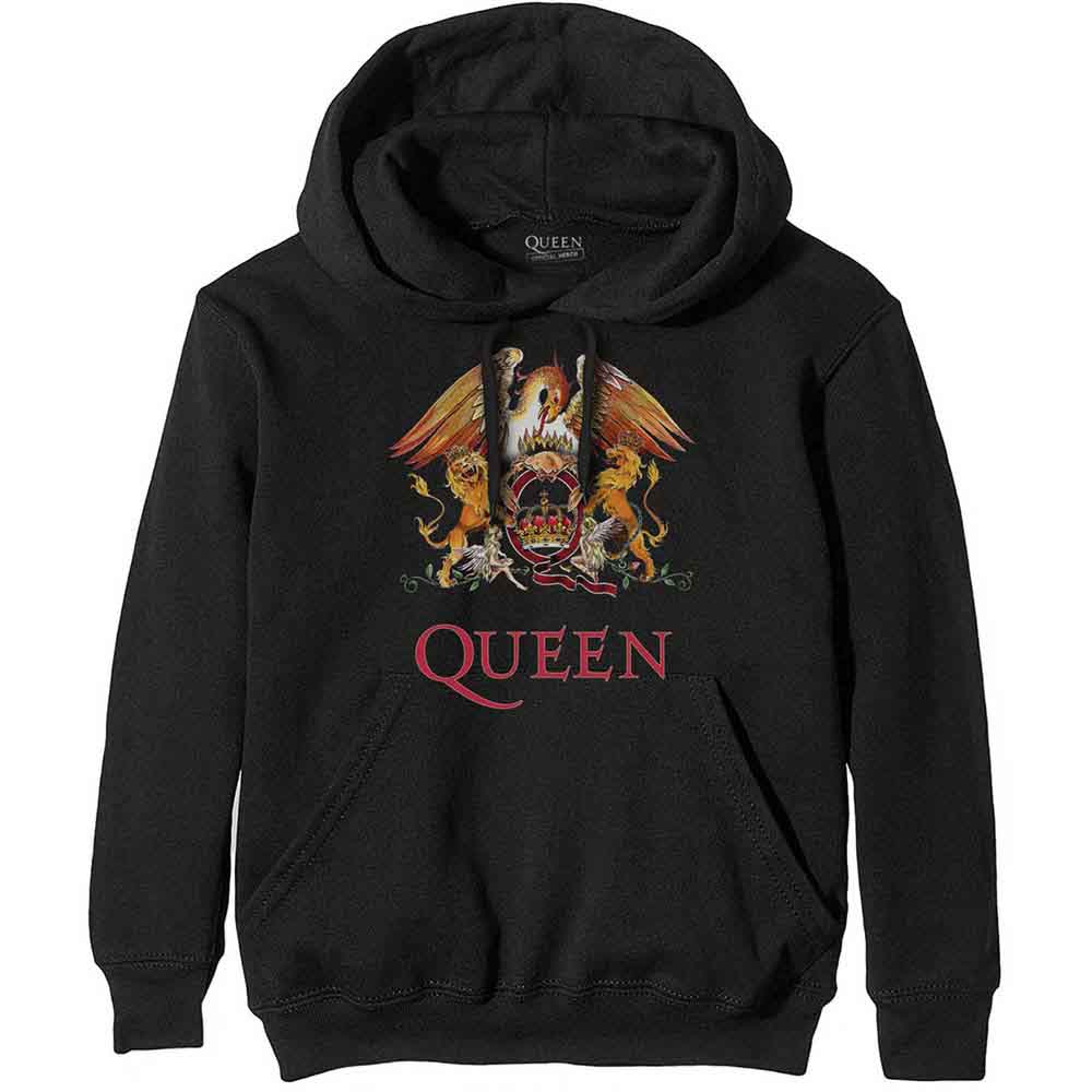 Queen | Classic Crest - Sweatshirt Black