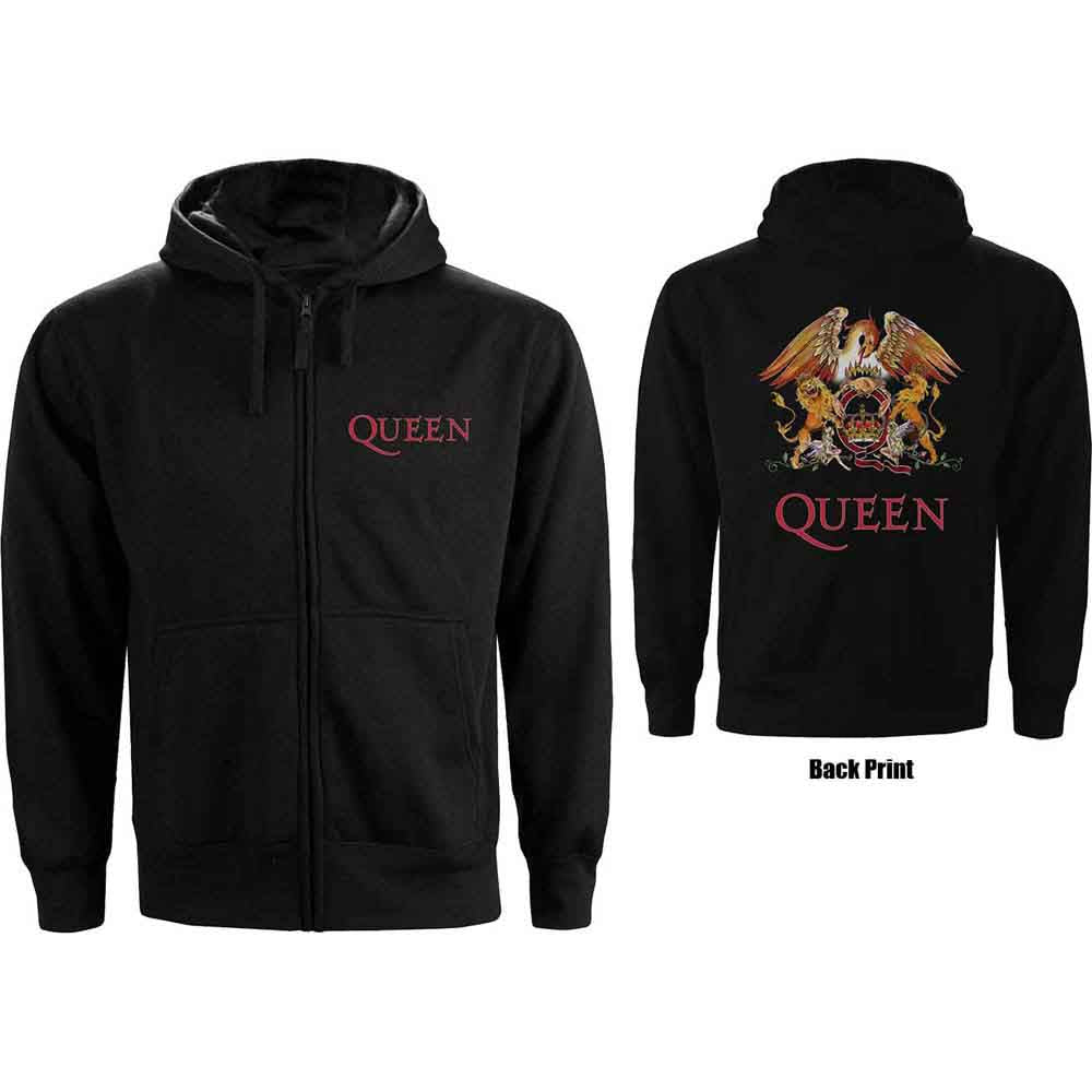 Queen | Classic Crest - Sweatshirt Black