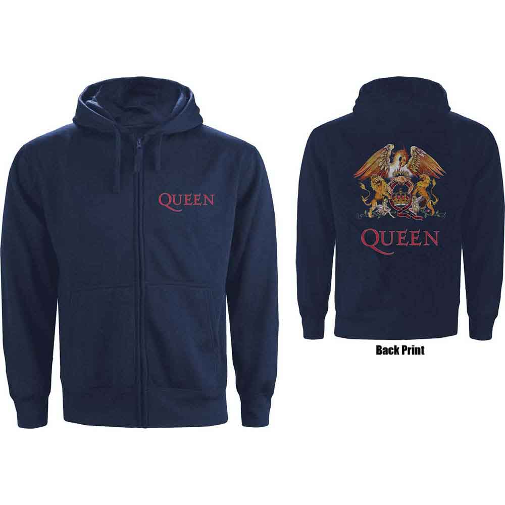 Queen | Classic Crest - Sweatshirt Blue