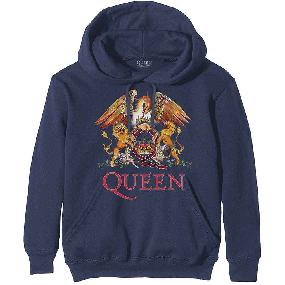 Queen | Classic Crest - Sweatshirt Blue