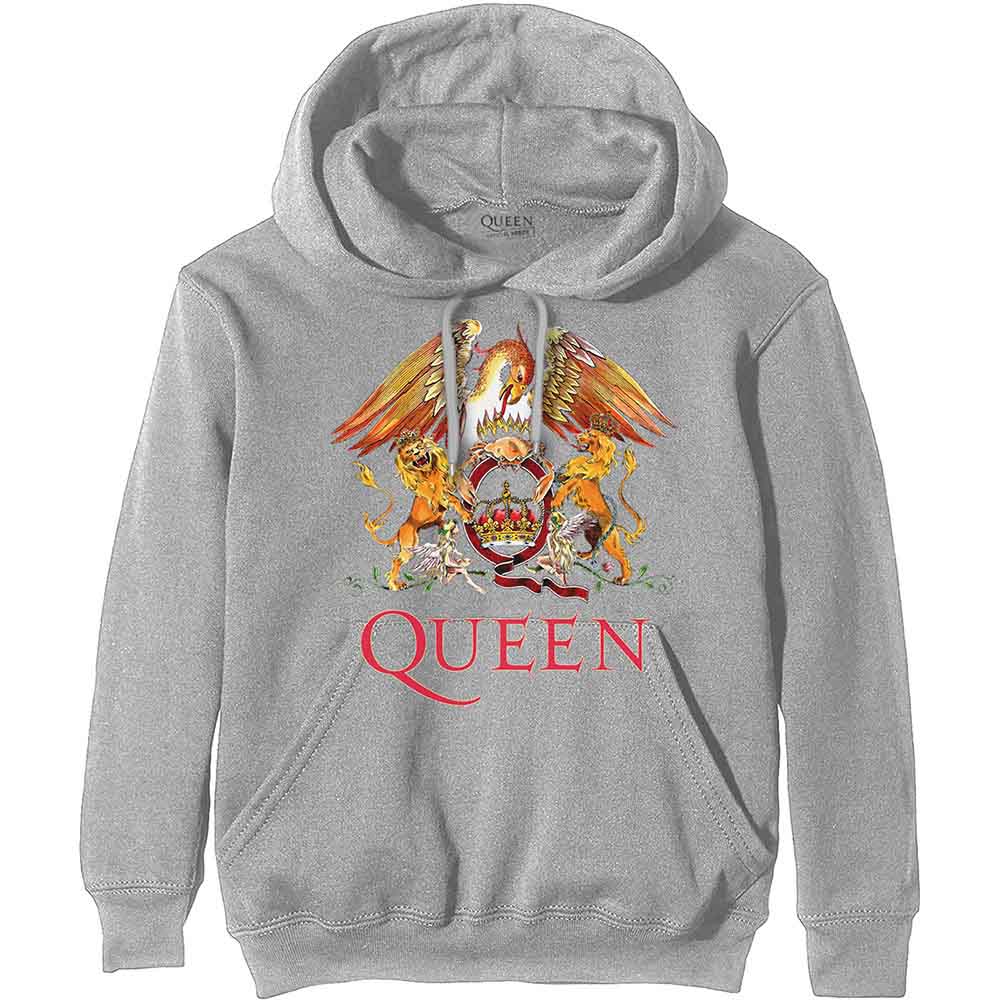 Queen | Classic Crest - Sweatshirt Grey