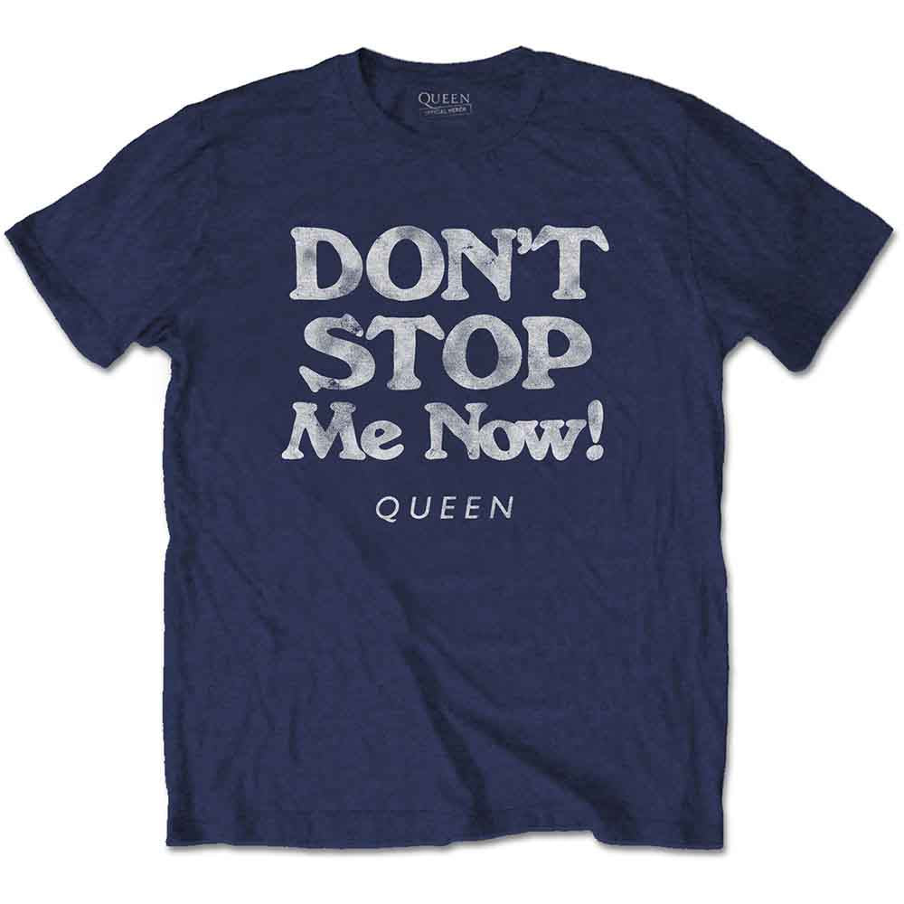Queen | Don't Stop Me Now - T-Shirt Blue