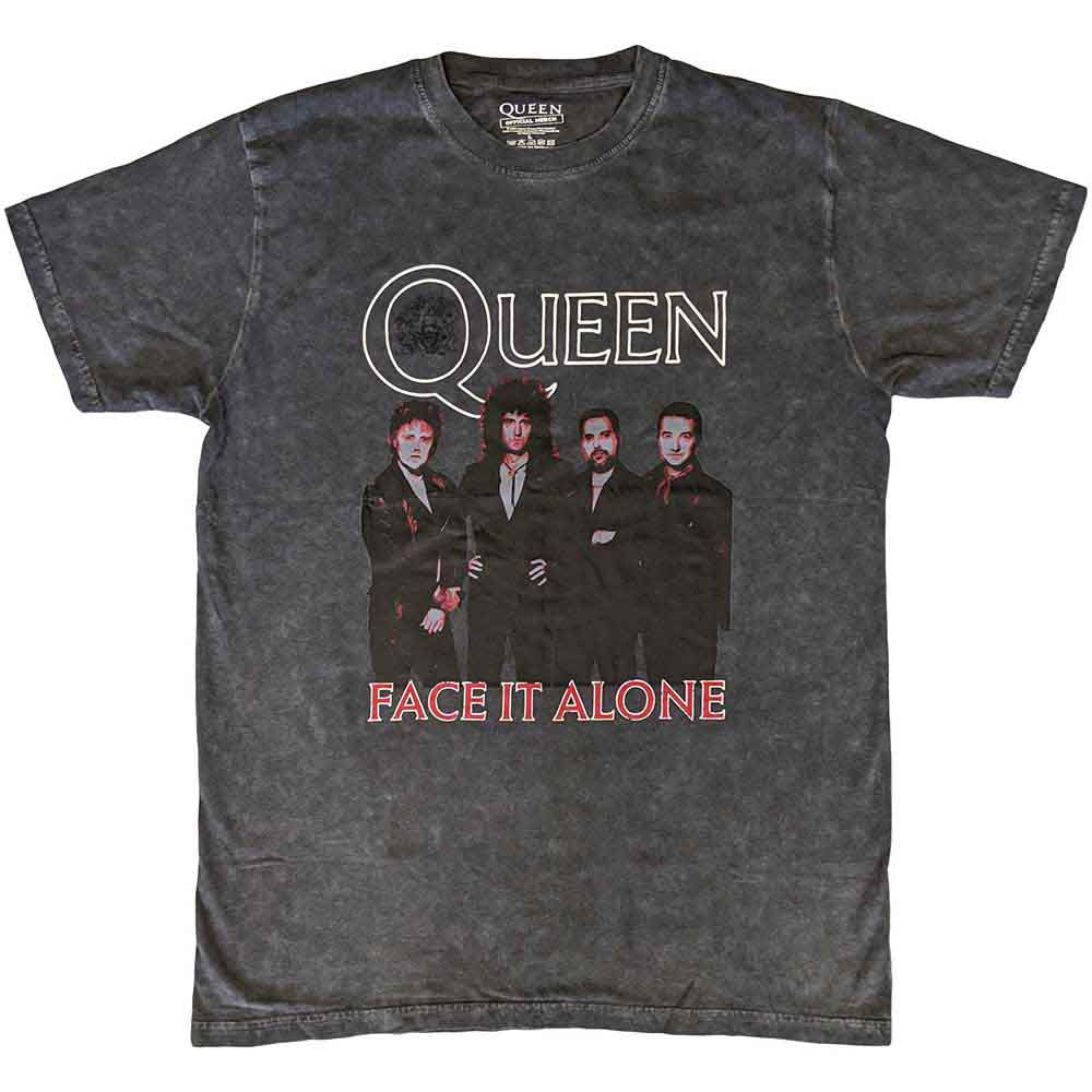 Queen | Face it Alone Band - T-Shirt Black