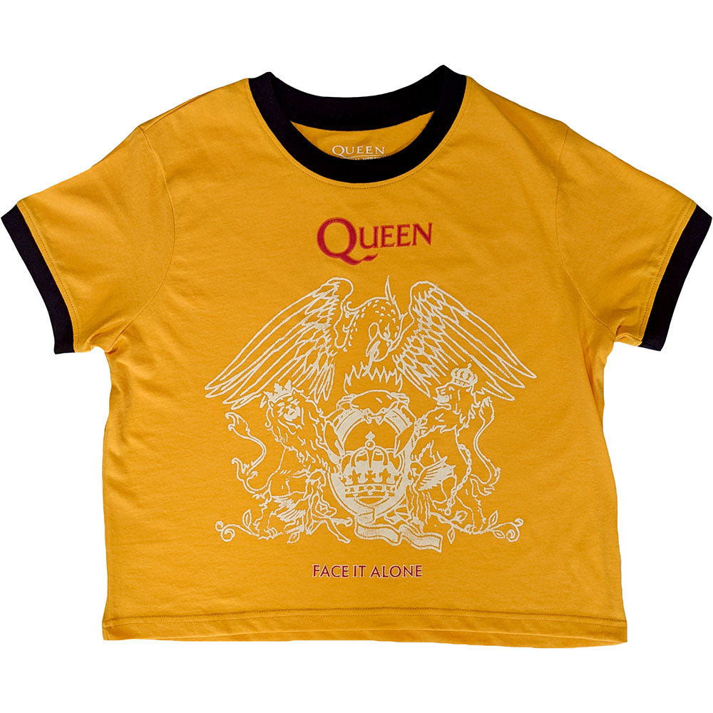 Queen | Face It Alone Crest - Yellow