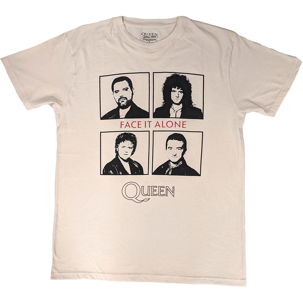 Queen | Face It Alone Squares - Neutral