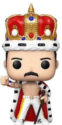Queen | FUNKO POP! ROCKS: Queen- Freddie Mercury King - Collectibles