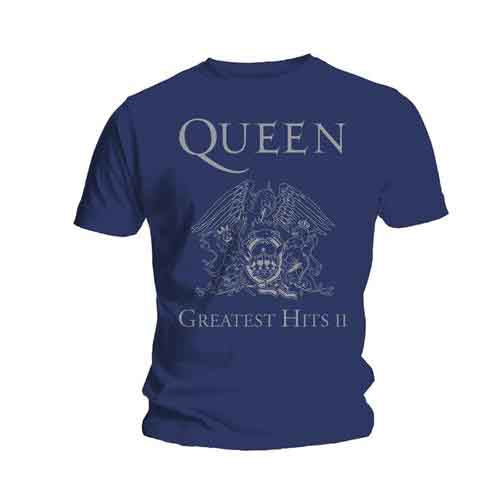 Queen | Greatest Hits II - T-Shirt Blue