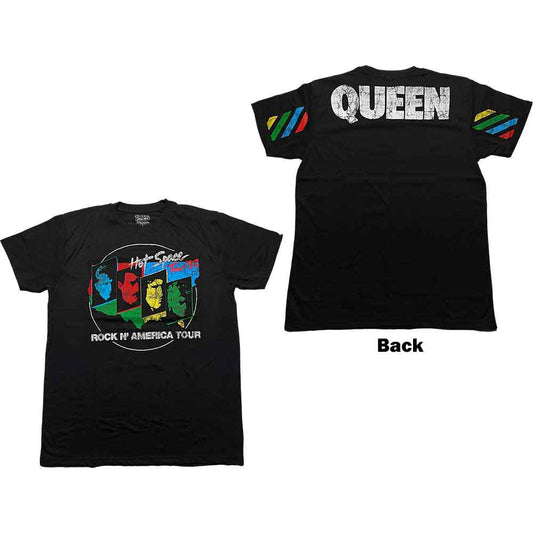Queen | Hot Space Tour '82 - T-Shirt Black
