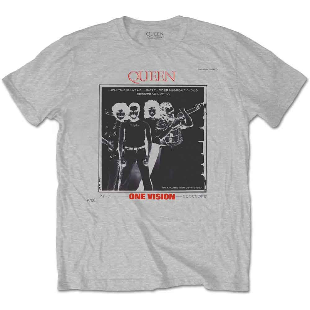 Queen | Japan Tour '85 - T-Shirt Grey