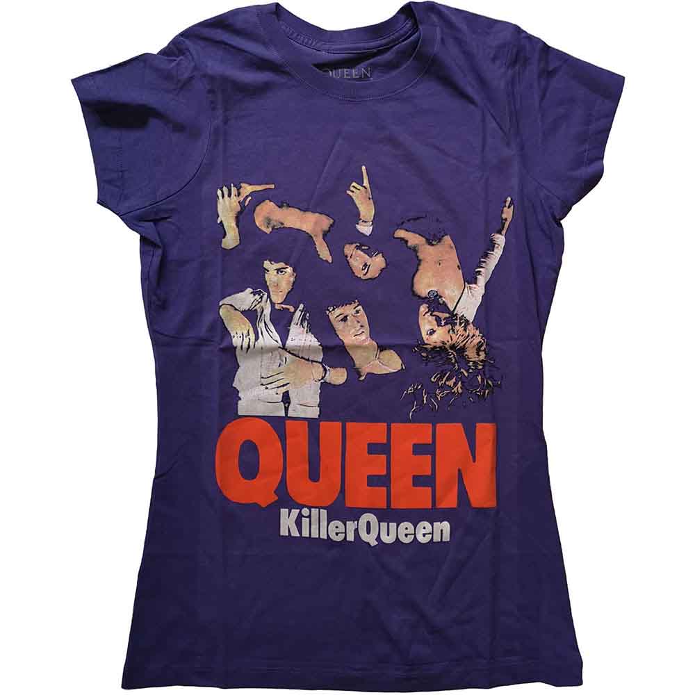 Queen | Killer Queen - T-Shirt Purple