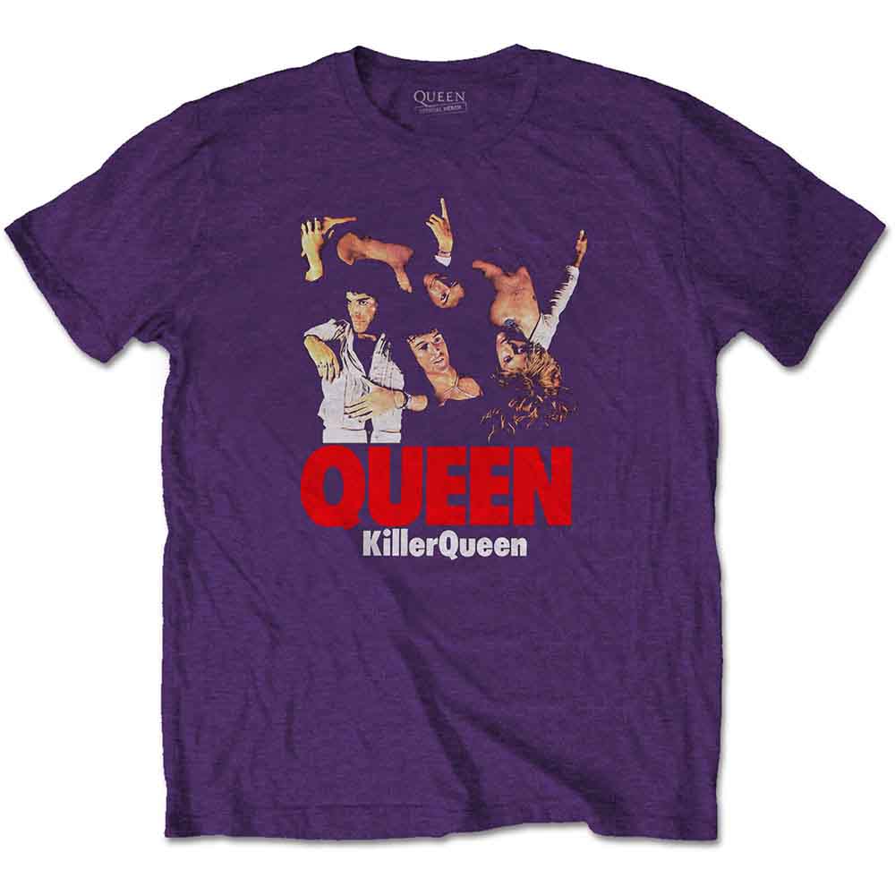 Queen | Killer Queen - T-Shirt Purple