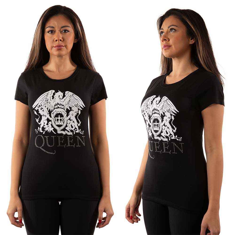 Queen | Logo - T-Shirt Black