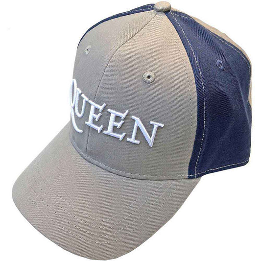 Queen | Logo - Hat Blue, Grey