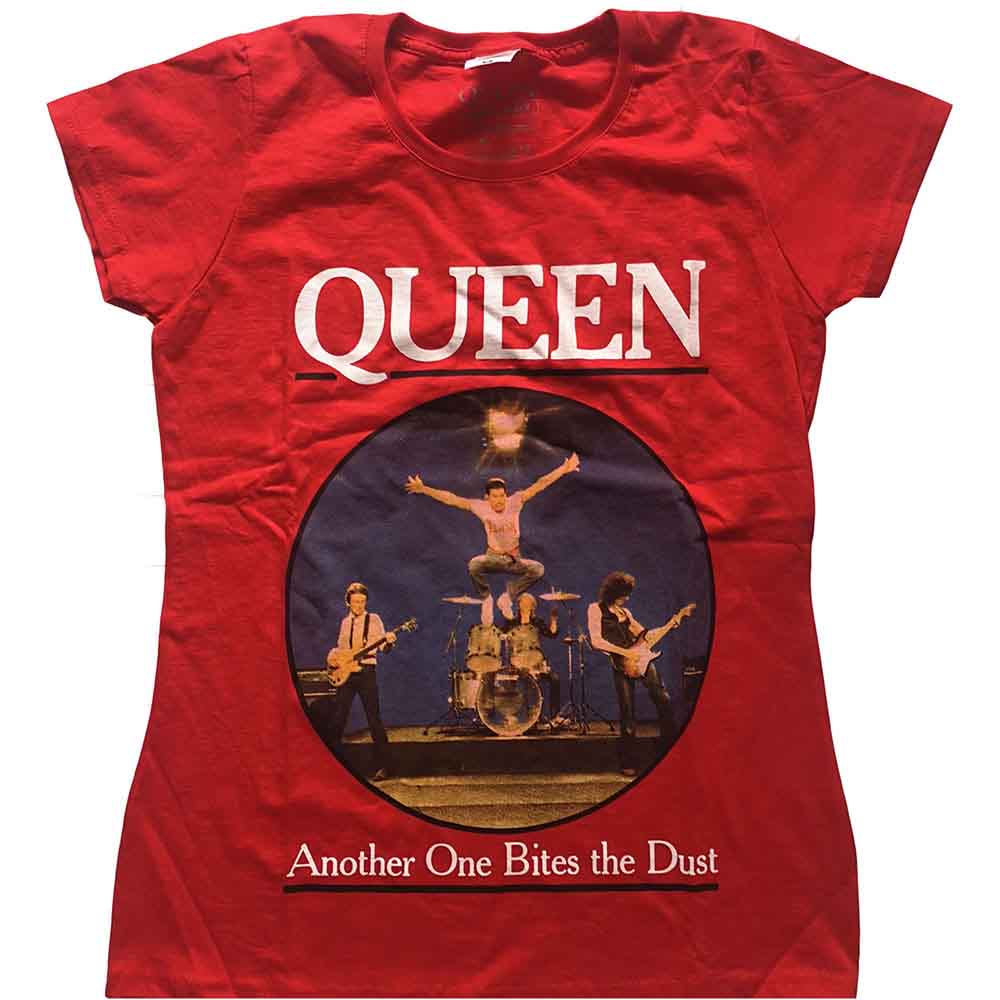 Queen | One Bites The Dust - T-Shirt Red