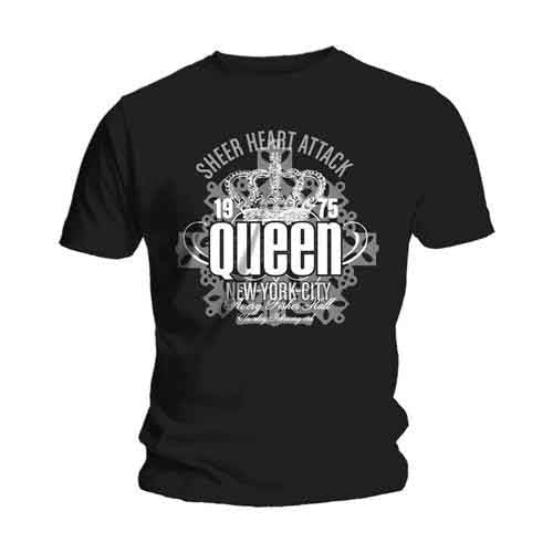 Queen | Sheer Heart Attack - T-Shirt Black