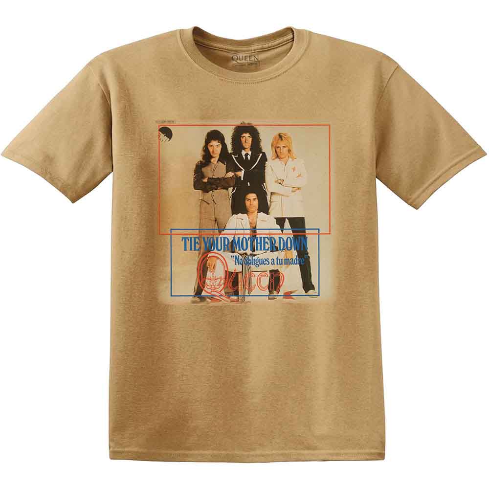 Queen | Tie Your Mother Down - T-Shirt Yellow