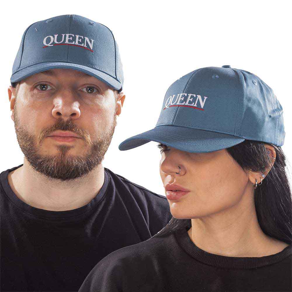 Queen | Underline Logo - Hat Blue