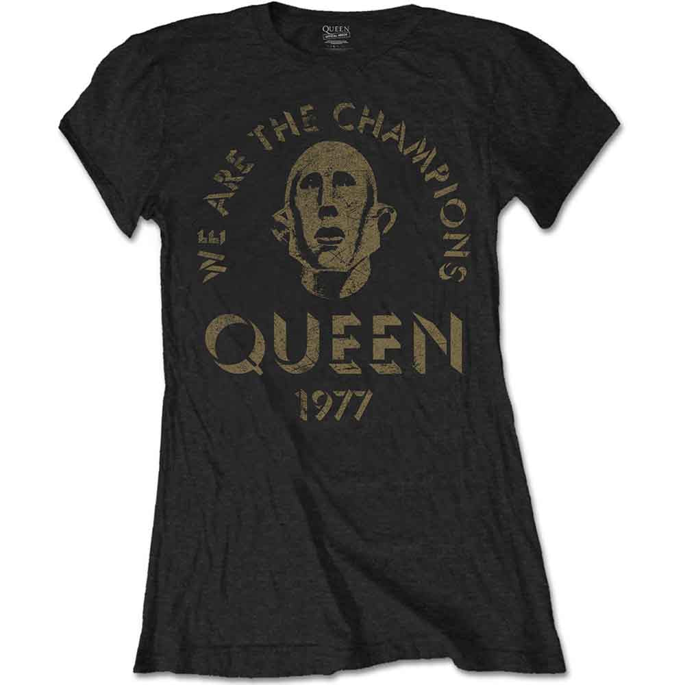 Queen | We Are The Champions - T-Shirt Black