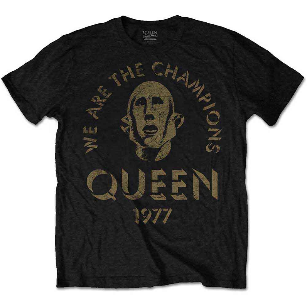 Queen | We Are The Champions - T-Shirt Black