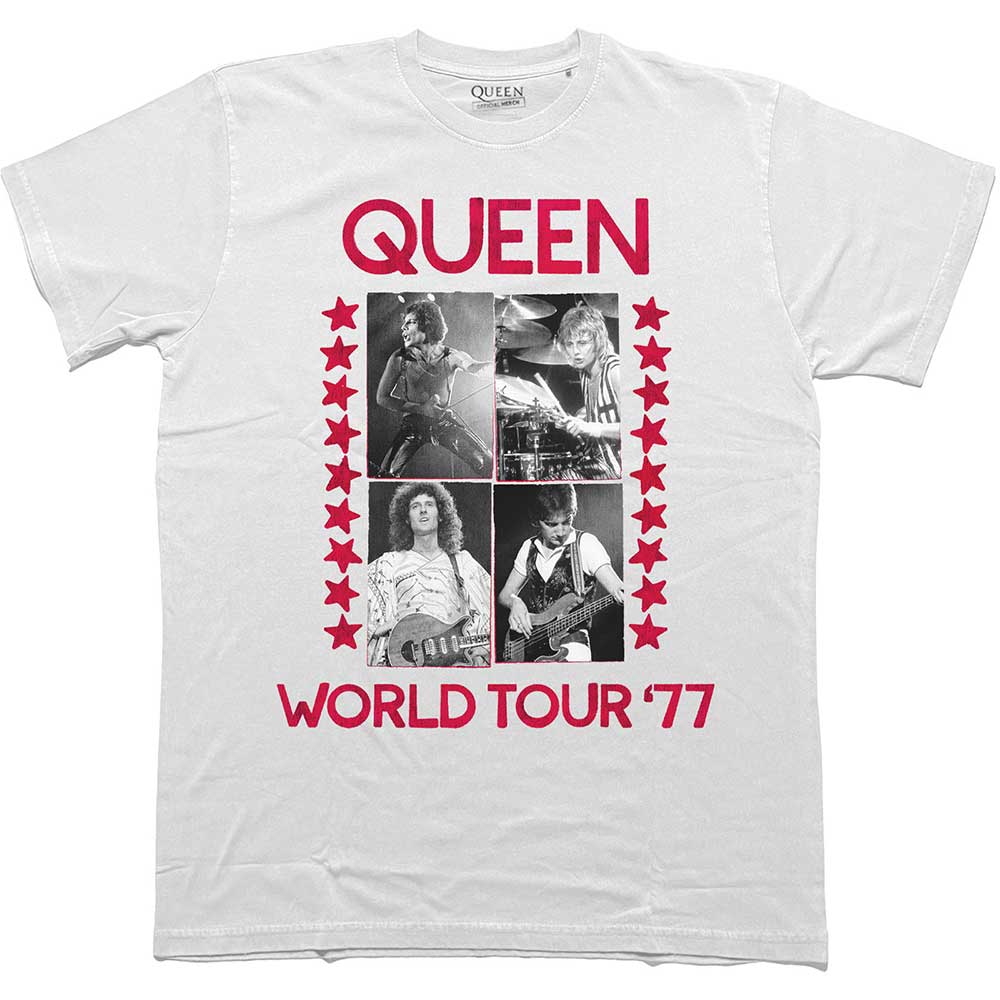 Queen | World Tour 77 - White
