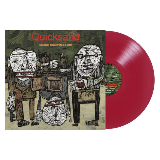 Quicksand | Manic Compression [Open Heart Red Vinyl] - Vinyl