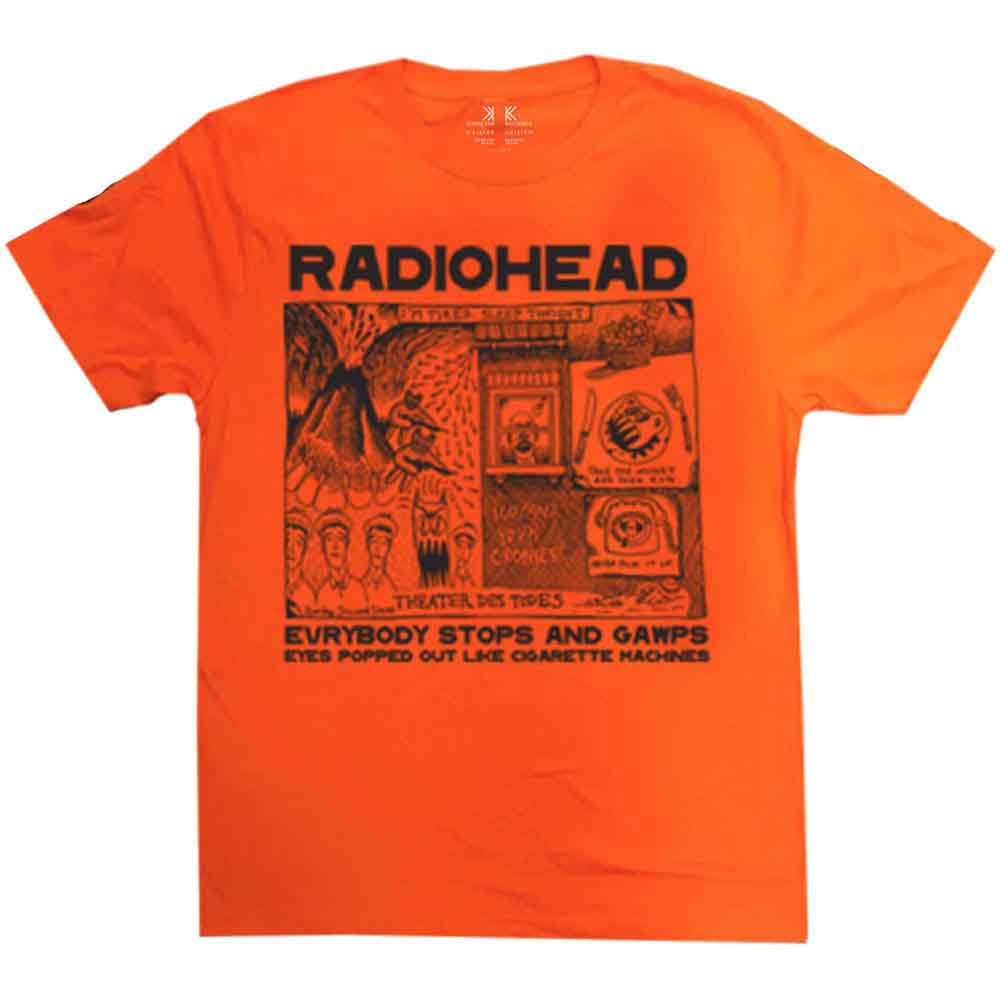 Radiohead | Gawps - T-Shirt Orange