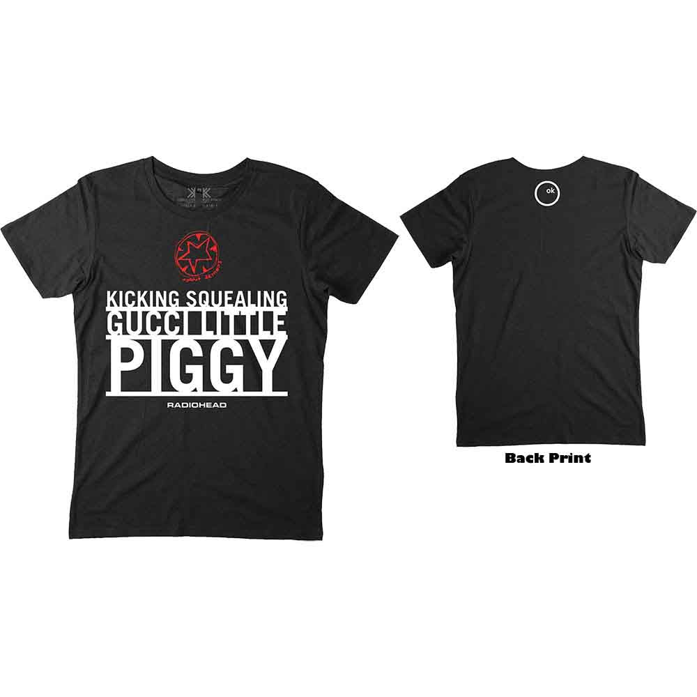Radiohead | Gucci Piggy - T-Shirt Black