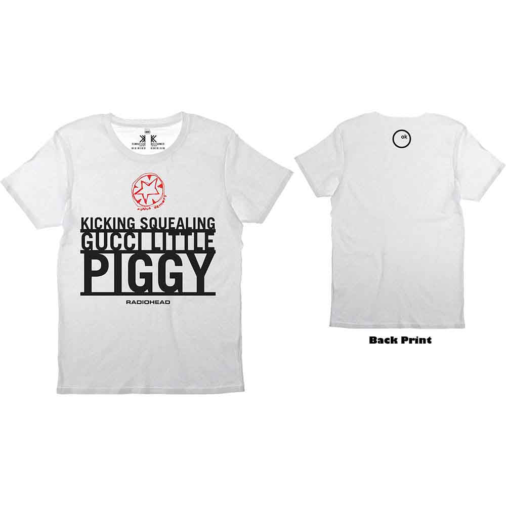 Radiohead | Gucci Piggy - T-Shirt White