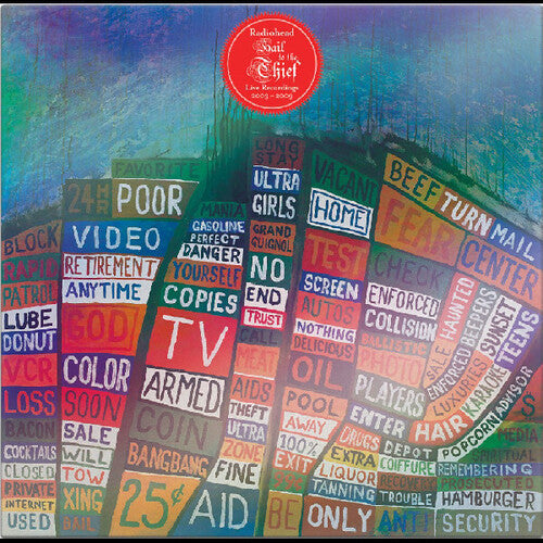 Radiohead | Hail To The Thief (Live Recordings 2003-2009) (Indie Exclusive, Red Colored Vinyl) - Vinyl