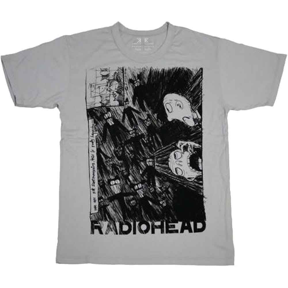 Radiohead | Scribble - T-Shirt Grey