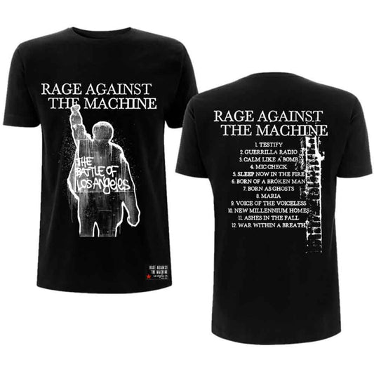 Rage Against The Machine | BOLA Album Cover - T-Shirt Black