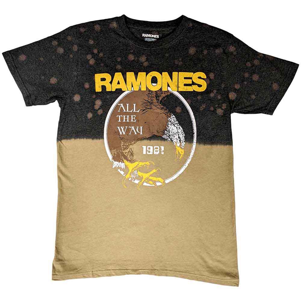 Ramones | All The Way - T-Shirt Black
