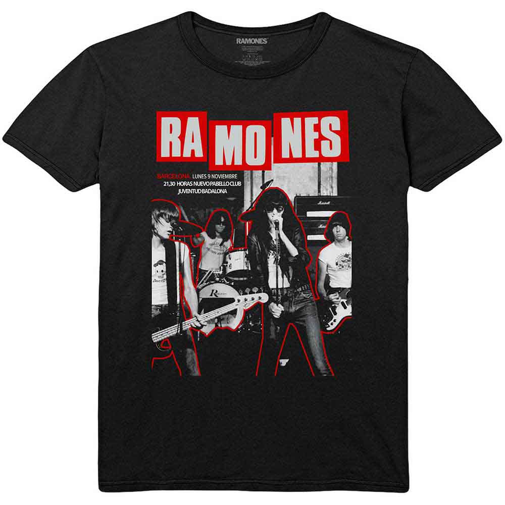 Ramones | Barcelona - T-Shirt Black