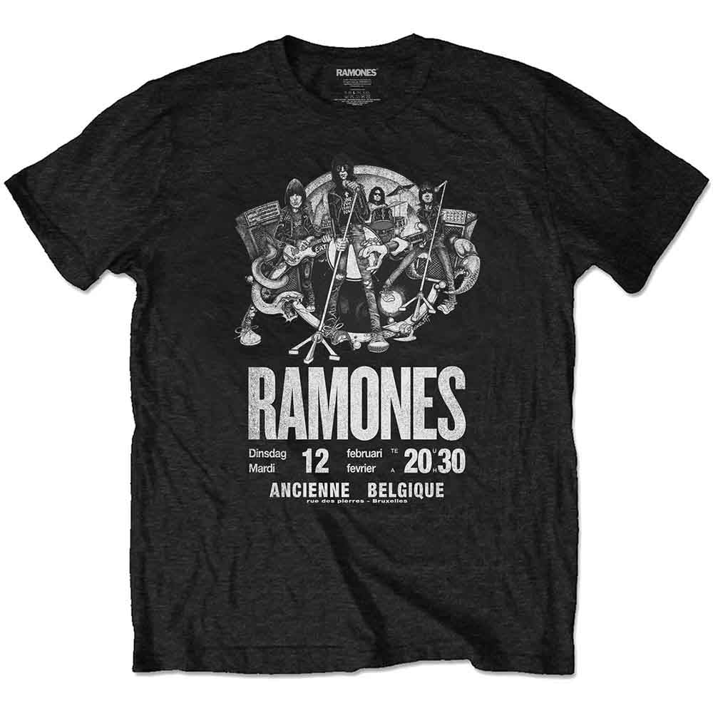 Ramones | Belgique - T-Shirt Black