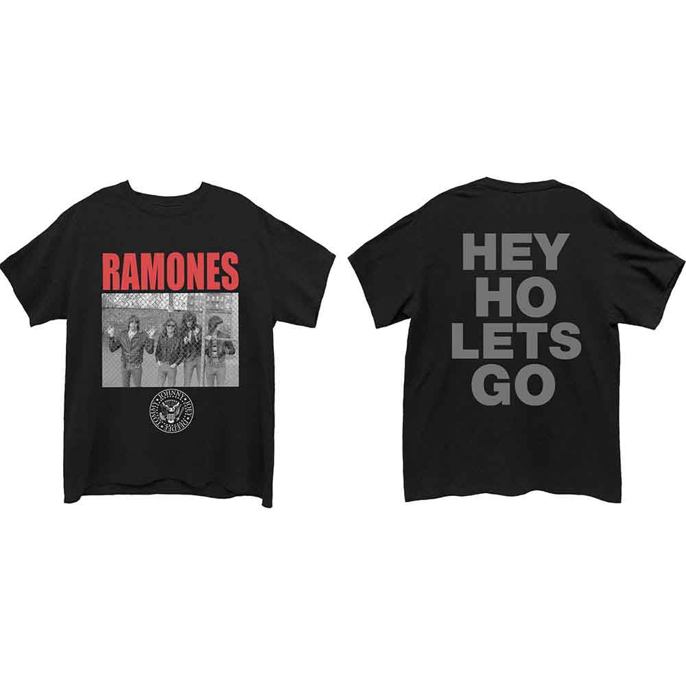 Ramones | Cage Photo - T-Shirt Black