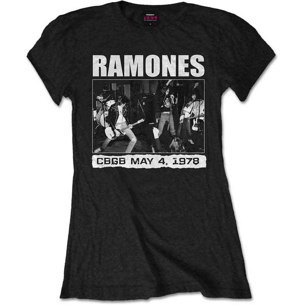Ramones | CBGB 1978 - T-Shirt Black