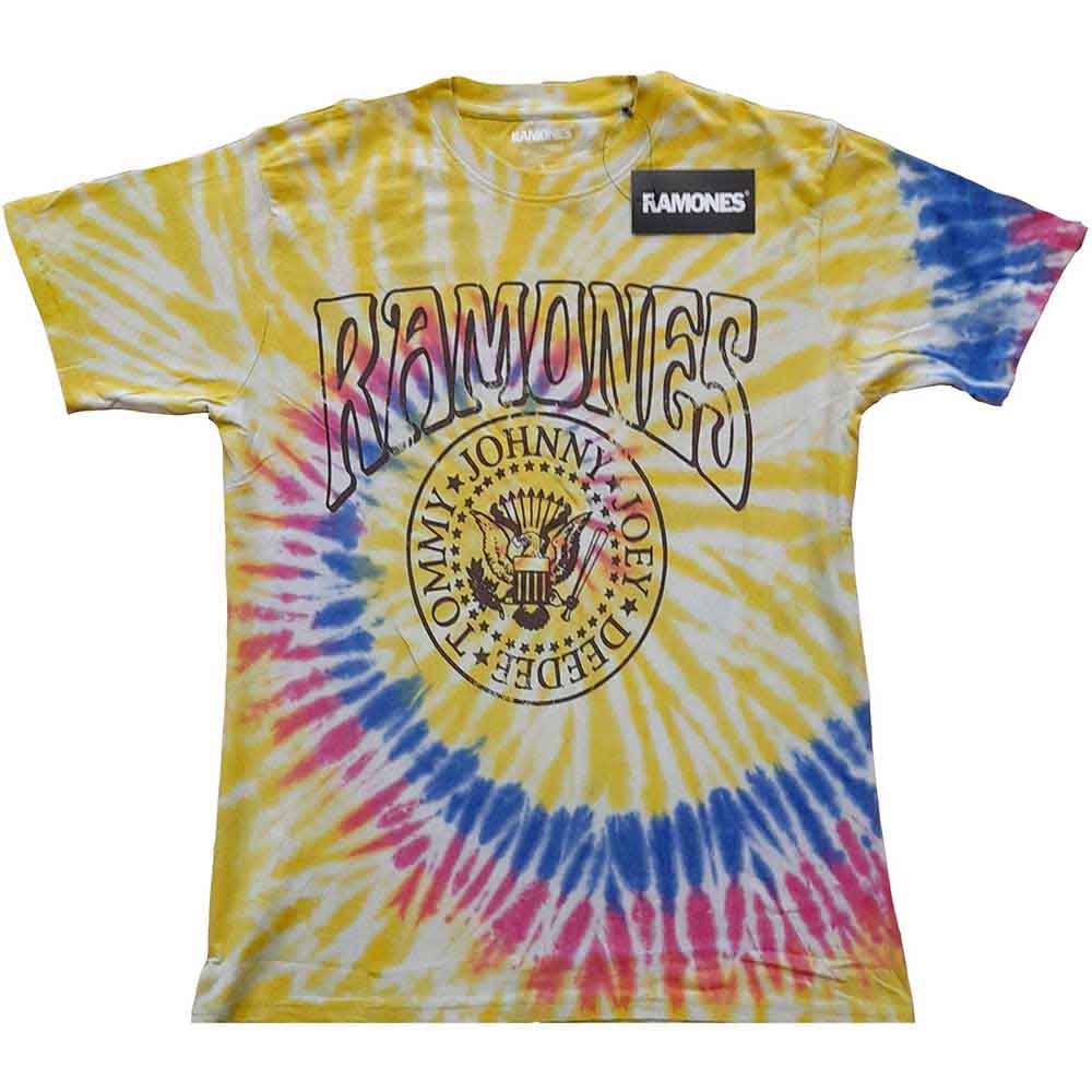 Ramones | Crest Psych - T-Shirt Yellow
