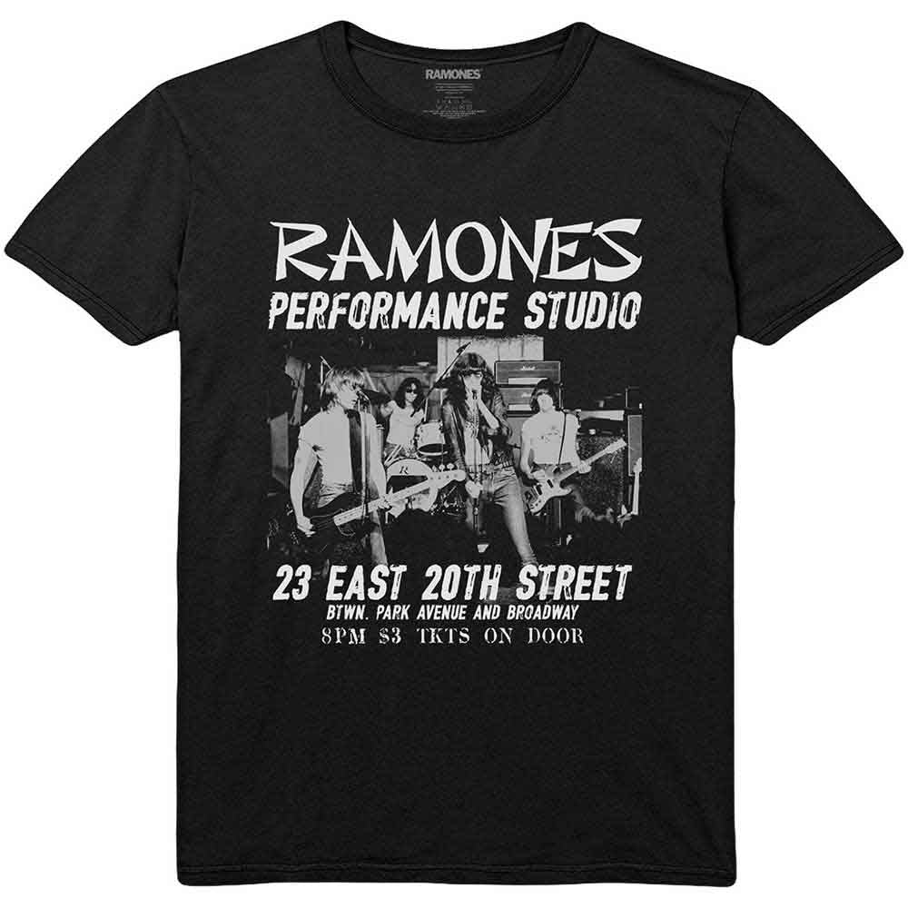 Ramones | East Village - T-Shirt Black