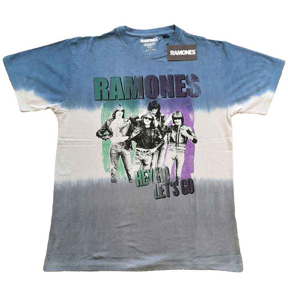 Ramones | Hey Ho Retro - T-Shirt Blue