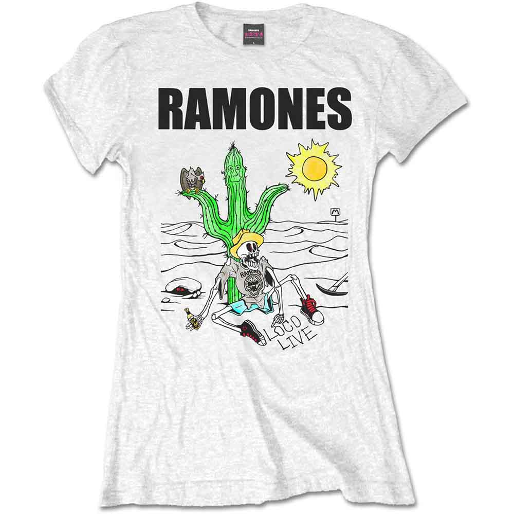 Ramones | Loco Live - T-Shirt White