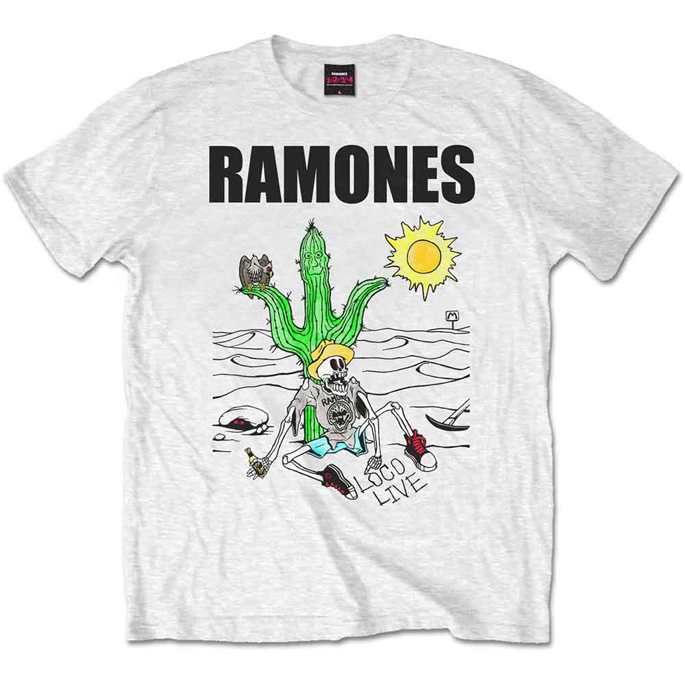 Ramones | Loco Live - T-Shirt White