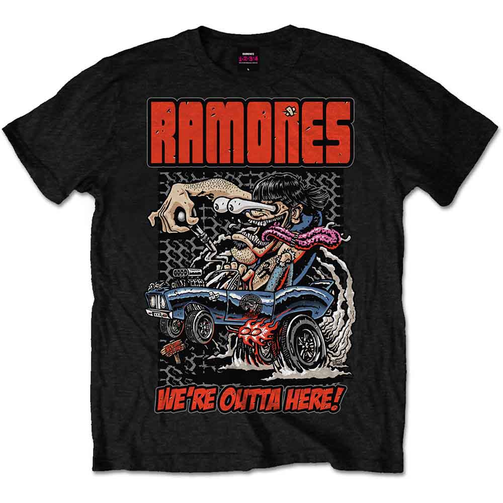Ramones | Outta Here - T-Shirt Black