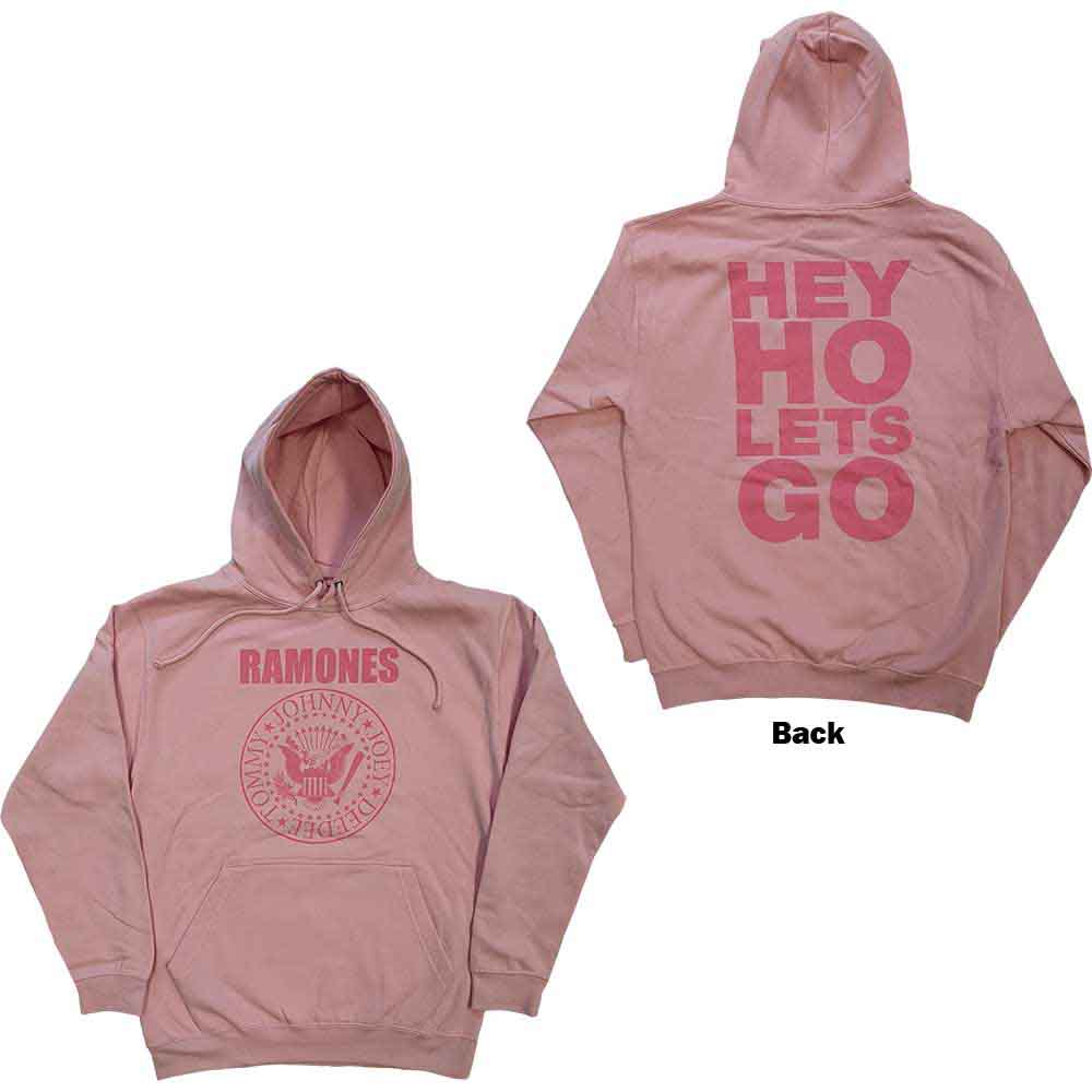 Ramones | Pink Hey Ho Seal - Sweatshirt Pink