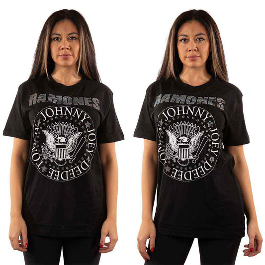Ramones | Presidential Seal - T-Shirt Black