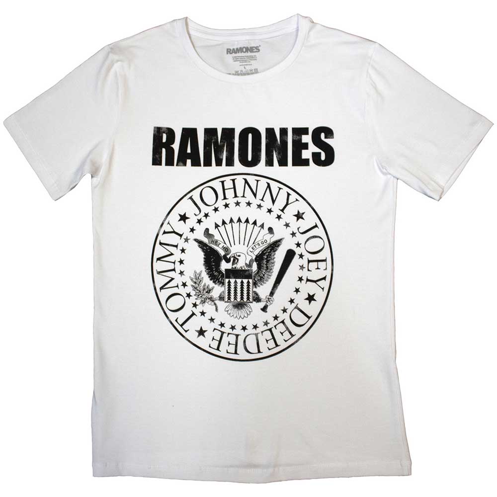 Ramones | Presidential Seal - T-Shirt White