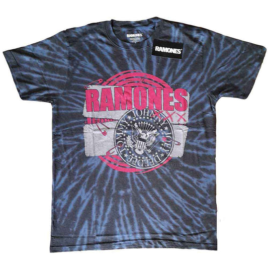 Ramones | Punk Patch - T-Shirt Blue
